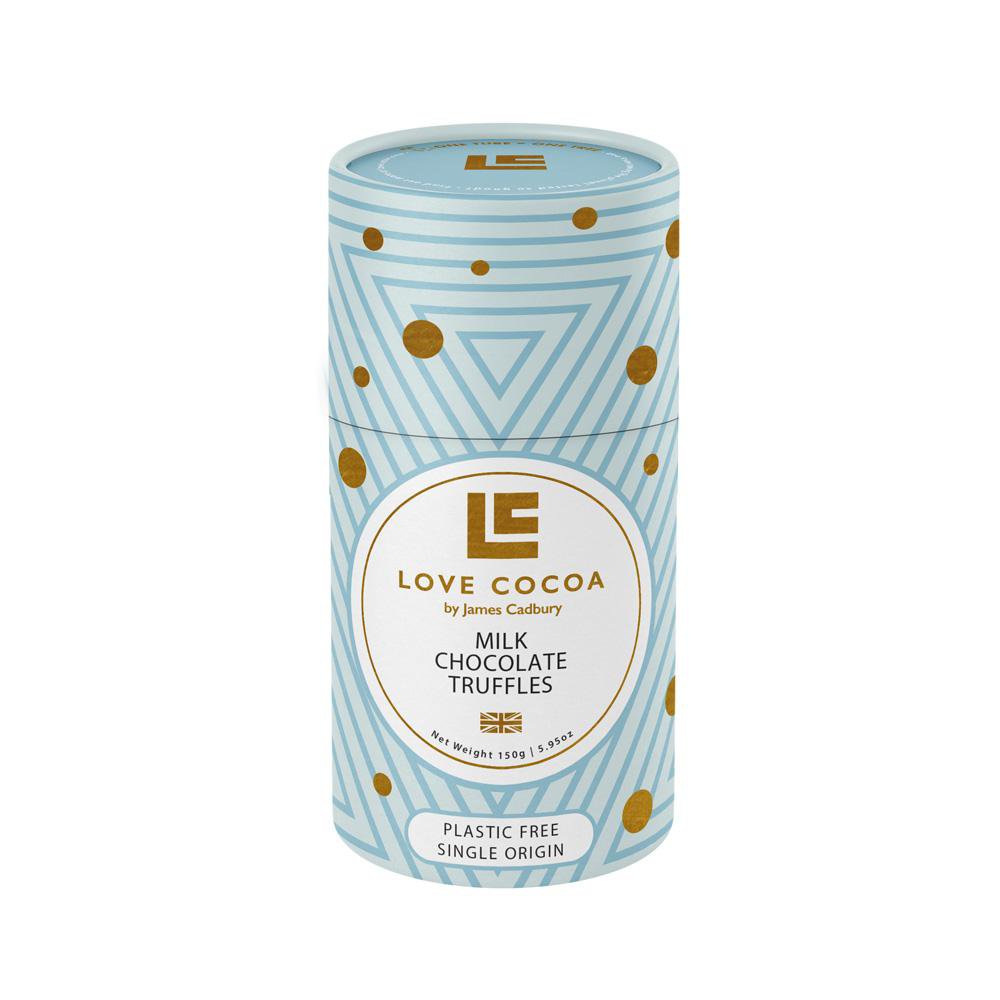 Britse melkchocoladetruffels