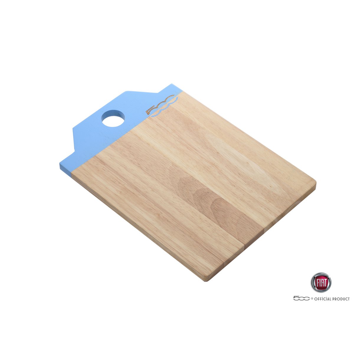 FIAT, Set of 3, Cheese Knives, Cheese Board, Cutting Board, Rubber Wood Handle, Stainless Steel Blade, Blade