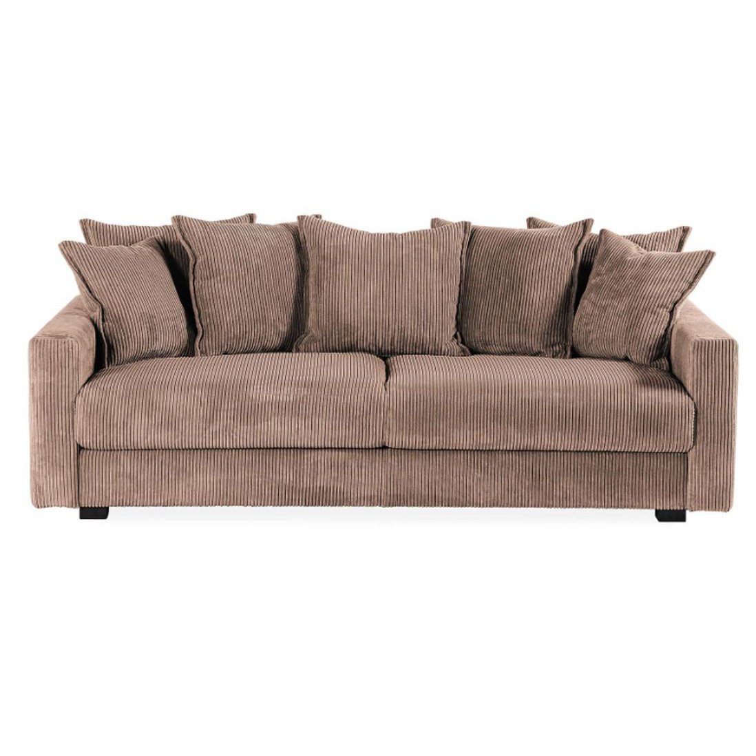 ELSA 3-seater sofa Nougat removable & washable covers