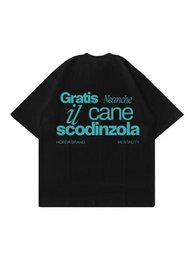 Not Free T-Shirt Nera 100% Cotone Made in Italy | Horda Brand