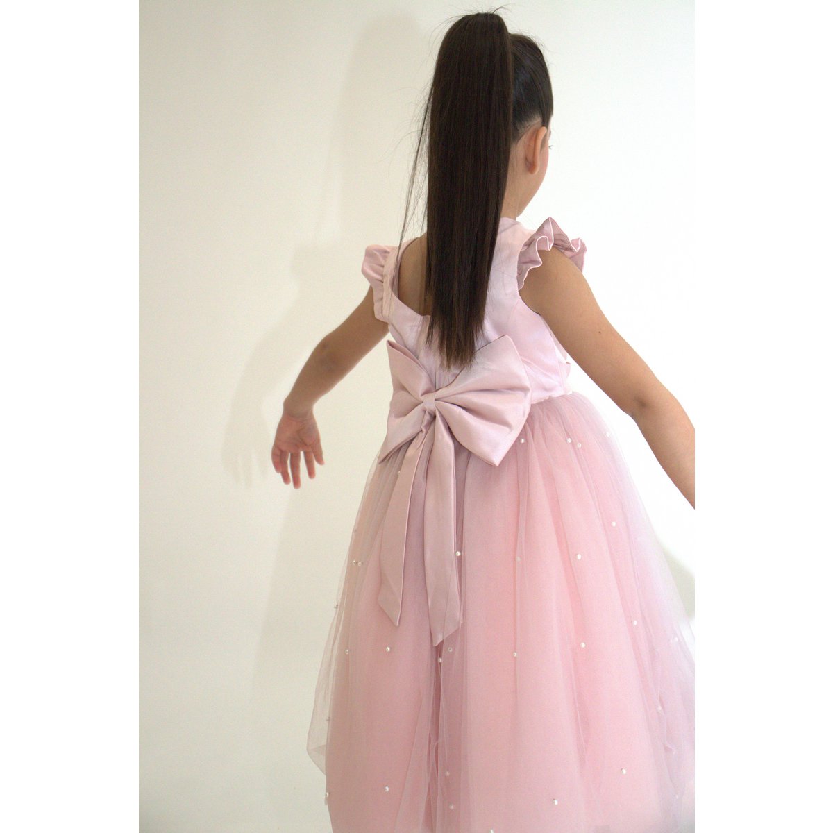 ALICE ceremony dress - Pink - Size: 150 cm (9/10 years)