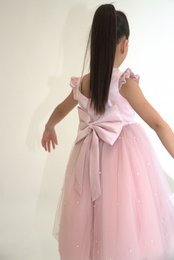 ALICE ceremony dress - Pink - Size: 150 cm (9/10 years)