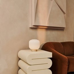 Lyla Lichtbruine Unieke Oplaadbare Lamp