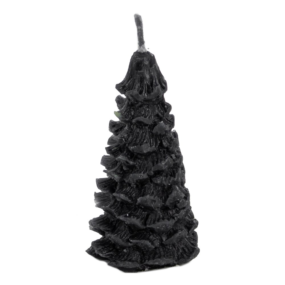 Candle Christmas tree rustic black