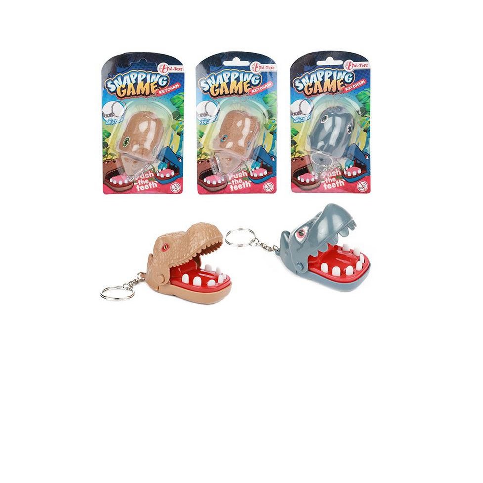 Toi Toys Game biting animal keychain
