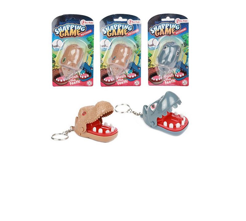 Toi Toys Game biting animal keychain