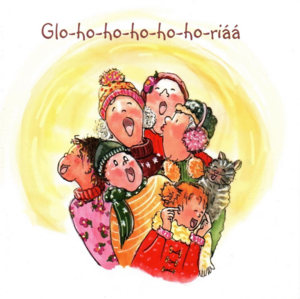 Christmas Carols Vierkant (fijne feestdagen)