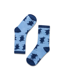 koaa – The Mouse “Silhouette” – Socks blue/navy