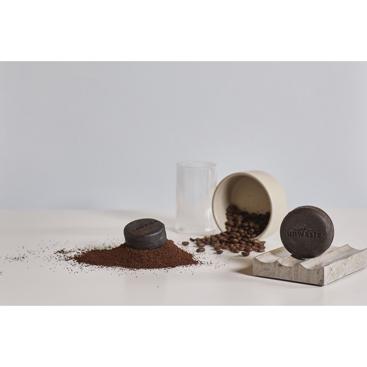 Uaffaldsgavesæt • Kaffegrums • 3 x 40 gr