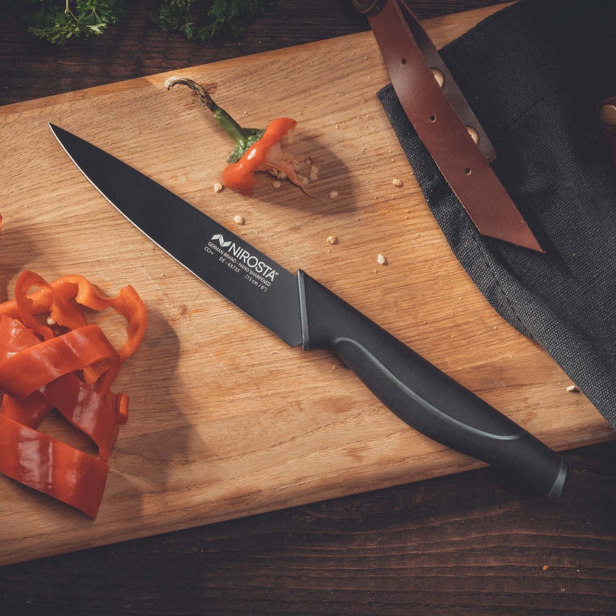 Nirosta Black Edition utility knife
