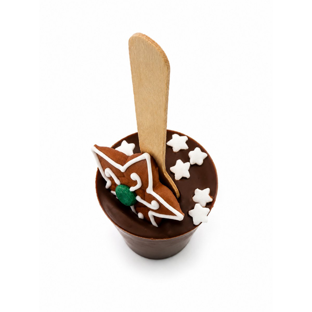 Melk Drinkchocolade Stick Kerstmis