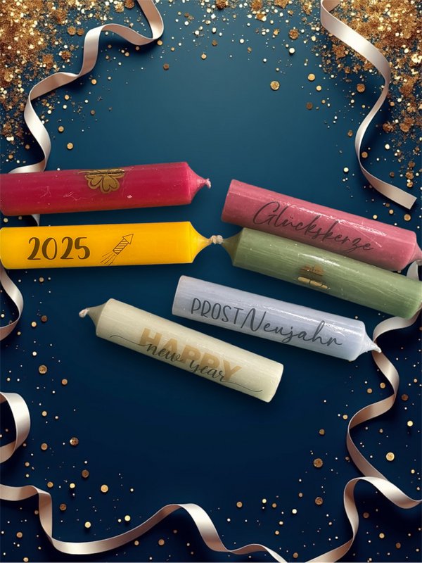 Nytår Nyt ønske: Taper Candle Set