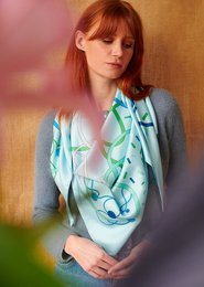 Foulard Triangle géant « La douceur »