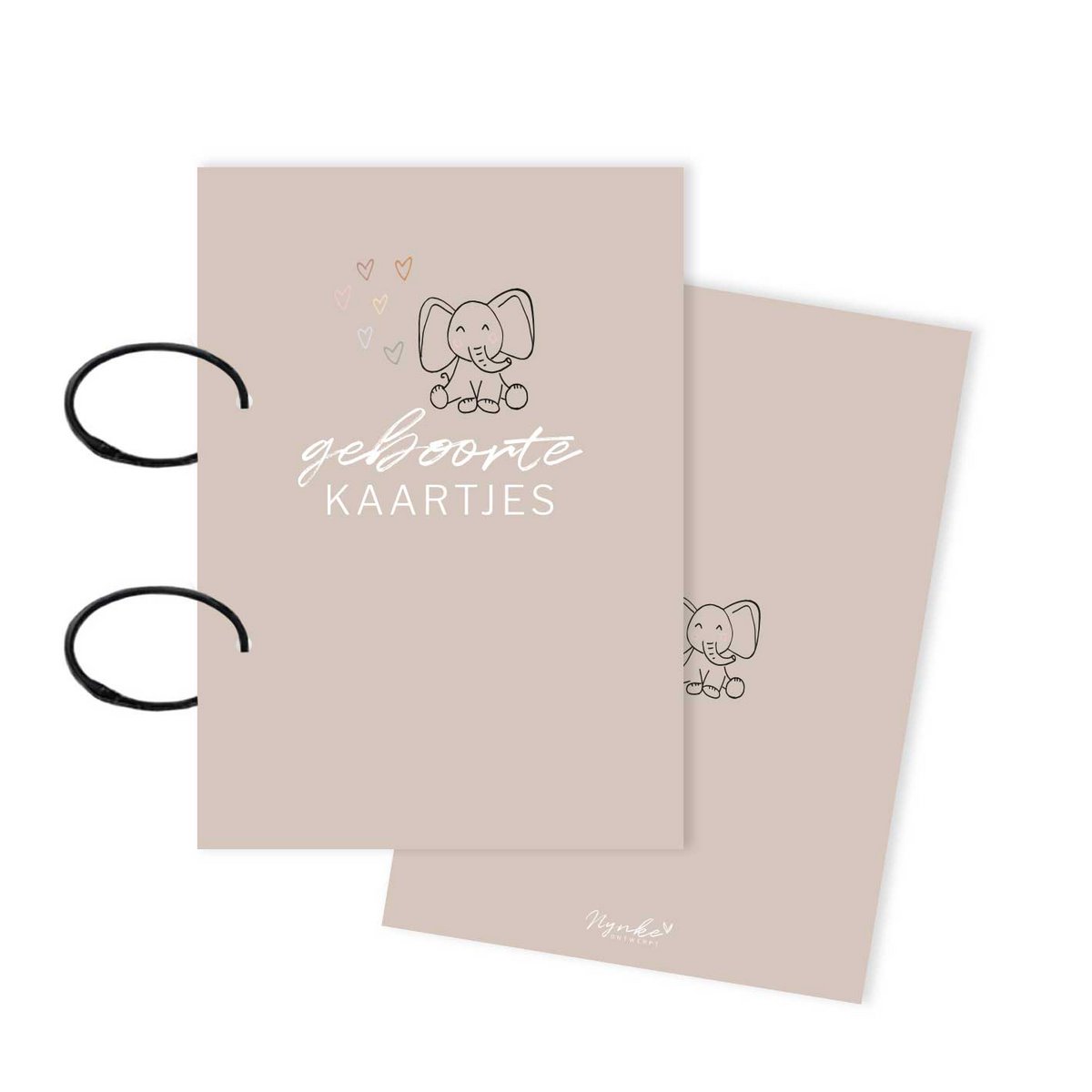 Save Bundle | Birth announcements | Elephant gray