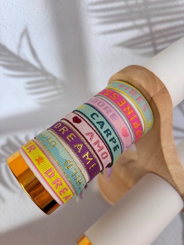 Summer Vibes - Armbanden met boodschap