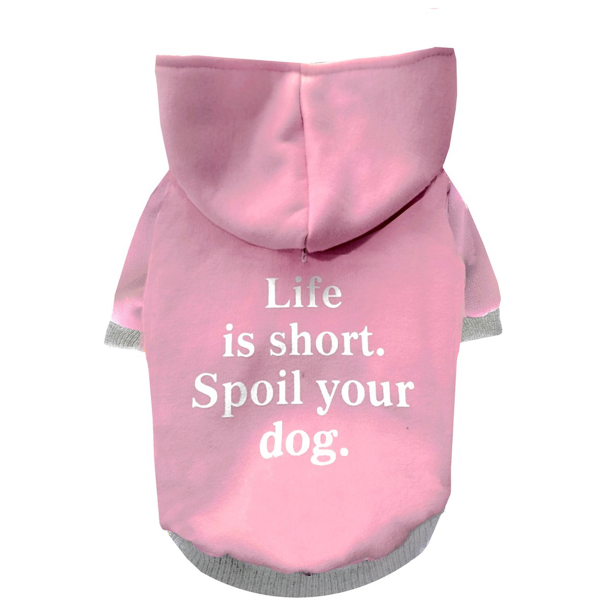 Alpha Dog Short Pink "Spoil Your Dog" Hoodie (5-Pc Set)