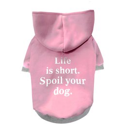 Alpha Dog Short Pink "Spoil Your Dog" Hoodie (5-Pc Set)