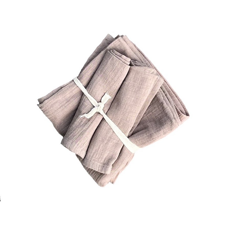 Set of muslin cloths - organic cotton