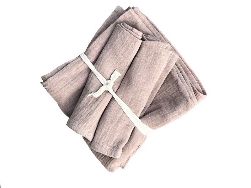Set of muslin cloths - organic cotton
