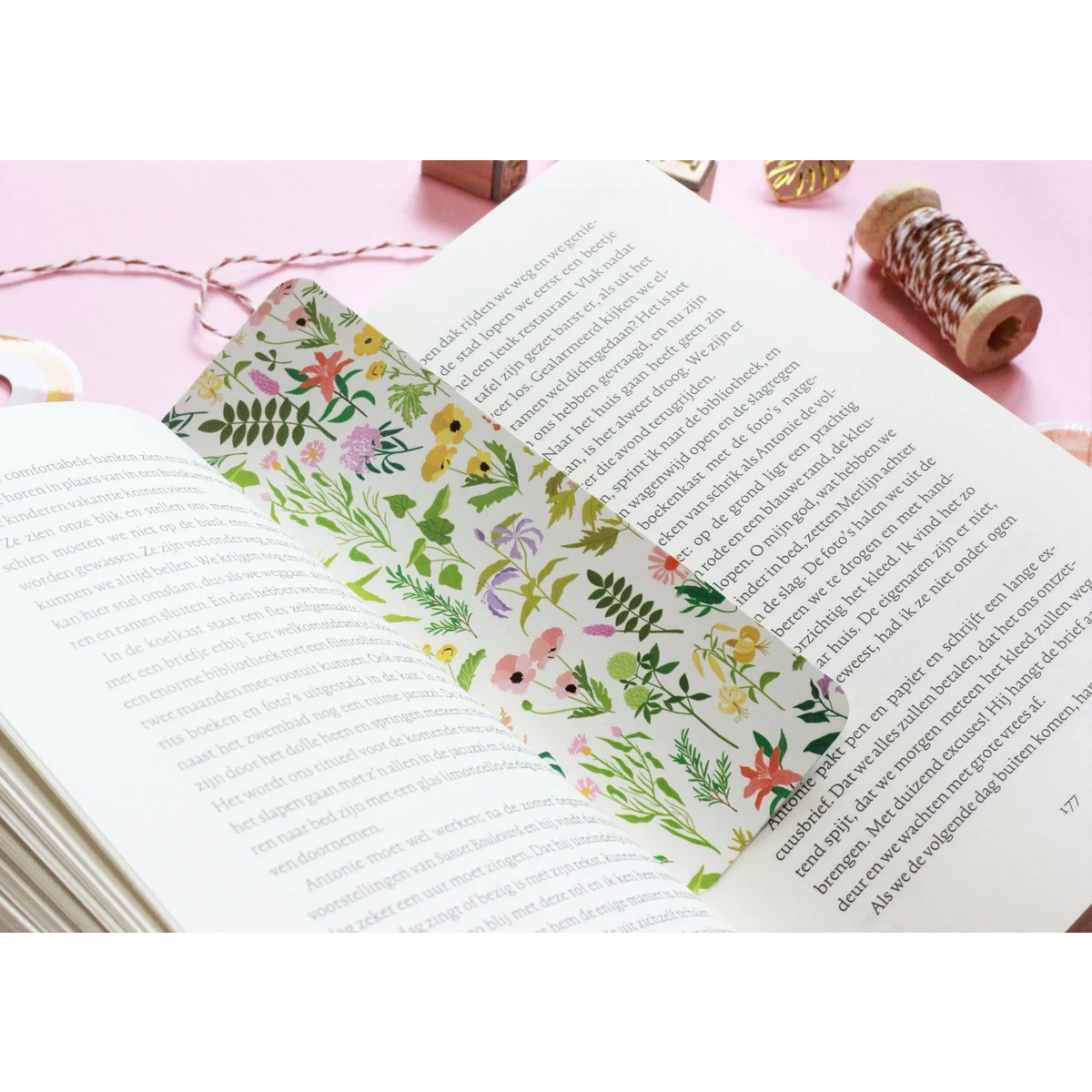 Bookmark wildflowers