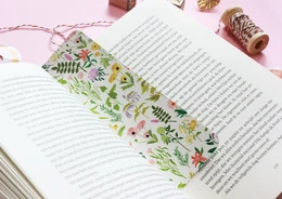 Bookmark wildflowers