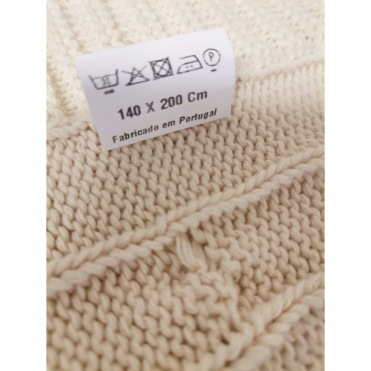 Gestrickte Überwürfe, gestrickte Decke, CottonThrows, gestrickte Überwurfdecke aus 100 % Baumwolle