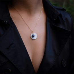 Collana per aromaterapia e litoterapia