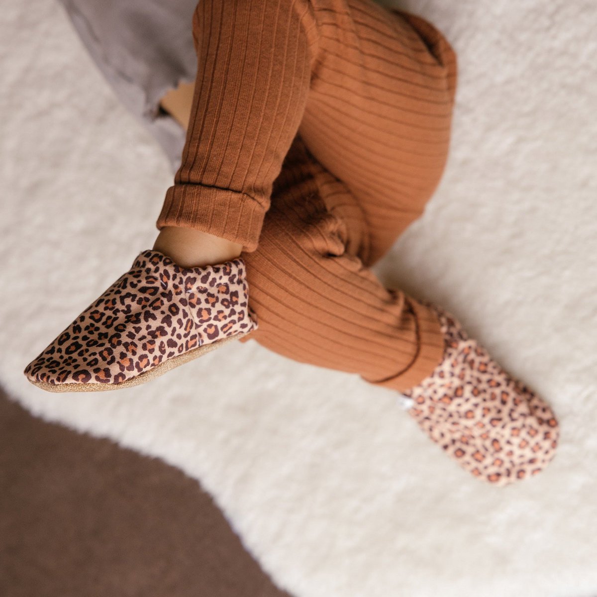Babyschoenen - luipaard