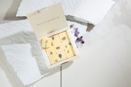 9 derretimientos de cera artesanal con infusión de cristal