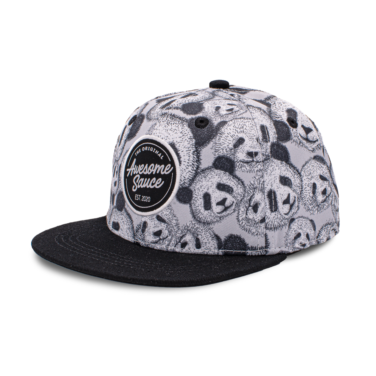Awesome Panda - Kids Cap - Cap - Snapback