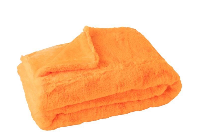 J-Line blanket Cutie - polyester - orange