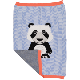 panda strik tæppe