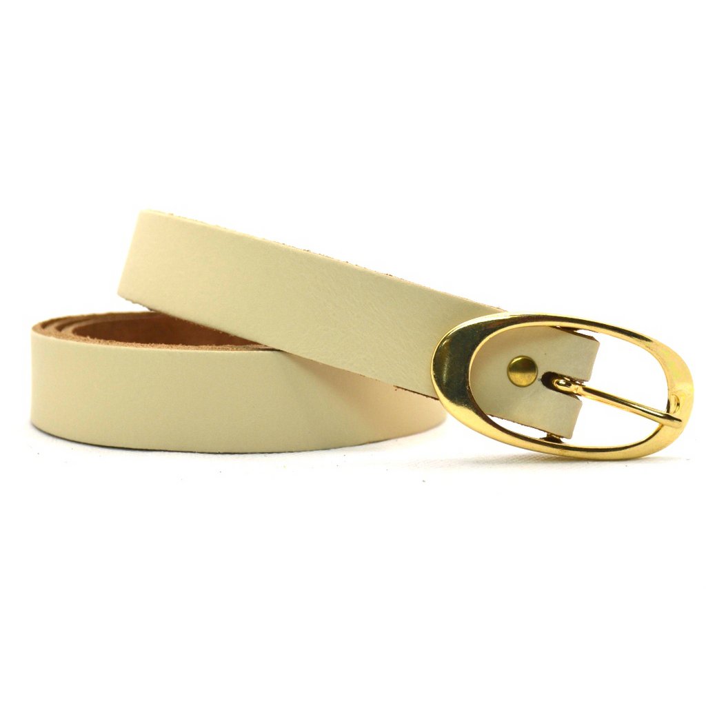 Ceinture de mode 25203 Les couleurs de la mode du moment! Boucle dorée