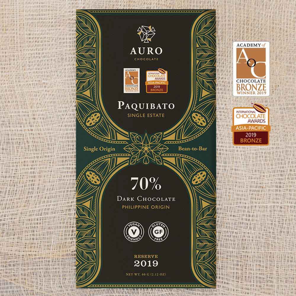 70% Chocolate Negro Paquibato Single Estate