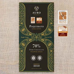 70% mørk chokolade Paquibato Single Estate