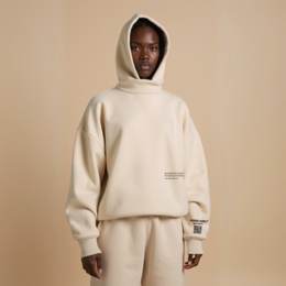Hoodie "BAD GIRLS GO TO PARIS" - Beige