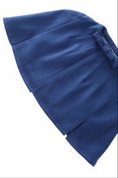 UE Stock Sabrina Blue Blue Vintage Comfy Cape wzrusznie ramionami