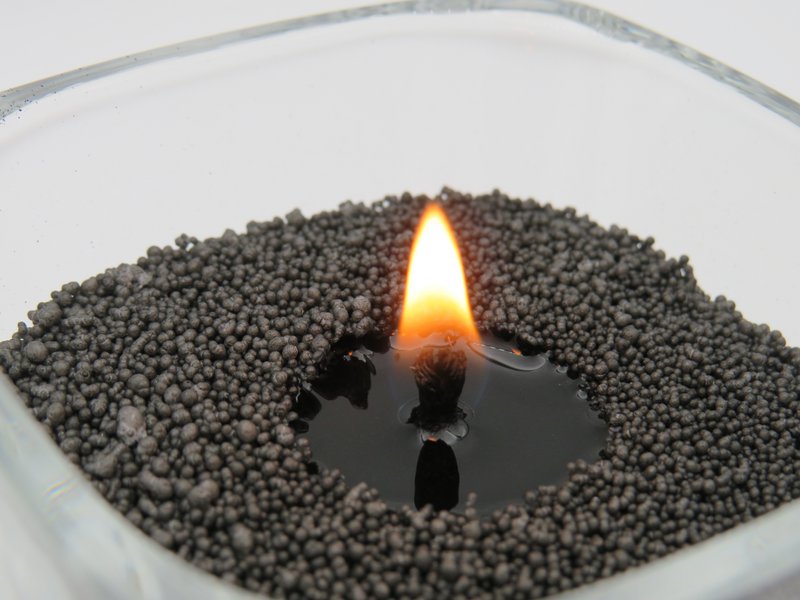 Vela de arena ardiente - Blanca