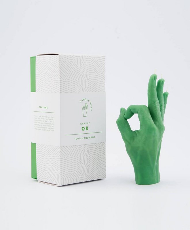 OK Candle Green