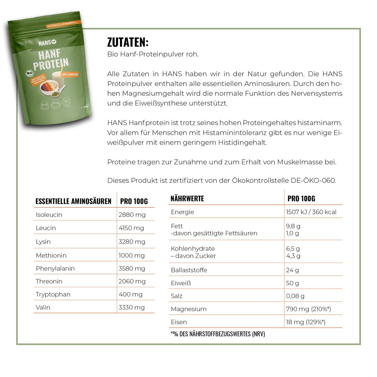 Hanfproteína