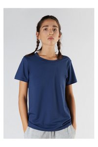 T1100-03 | TENCEL™ Active Damen Kurzarmshirt - Navy