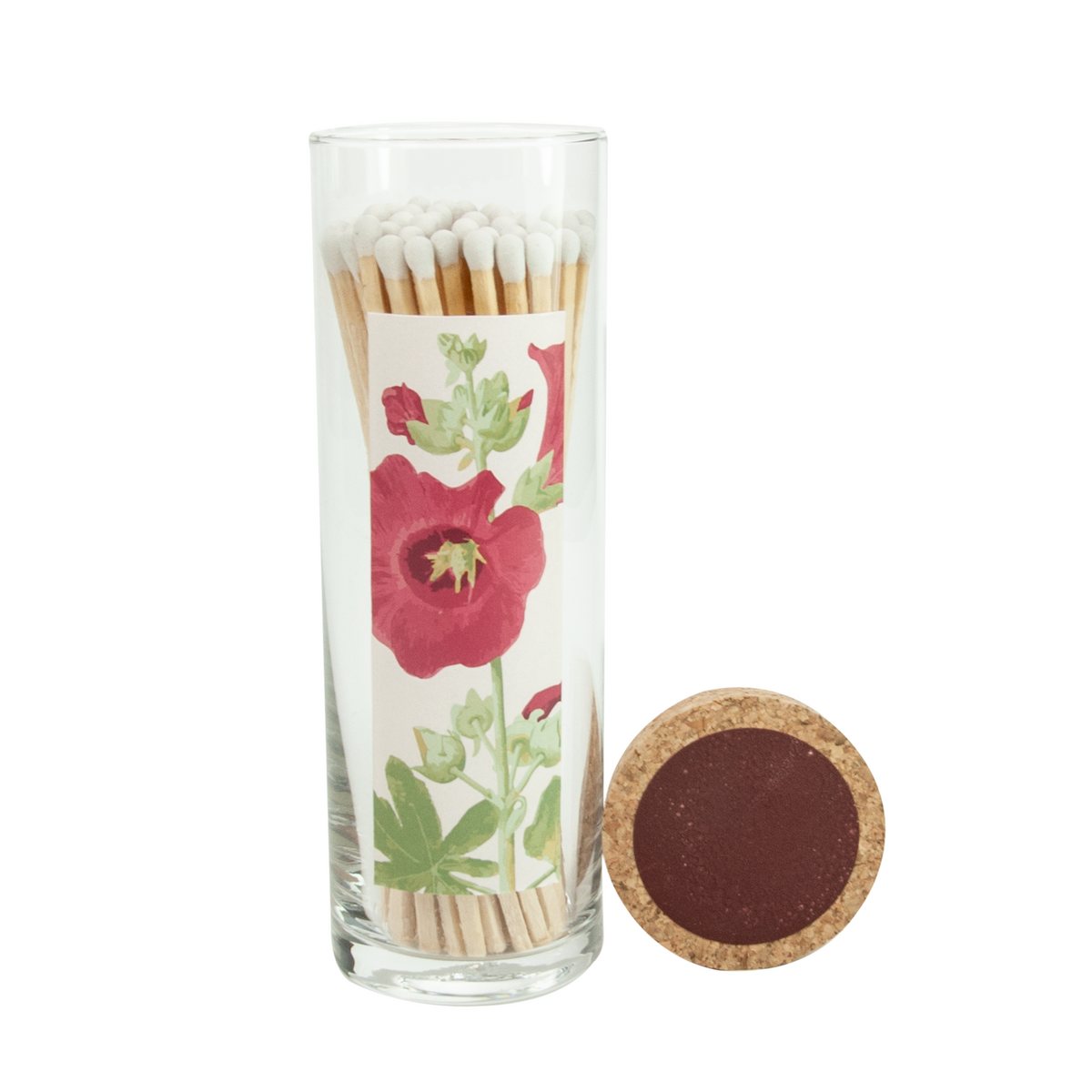 Matches in glass "Fleur de Vie"