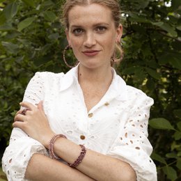 Ivy Triple Armbånd Pink - Lille