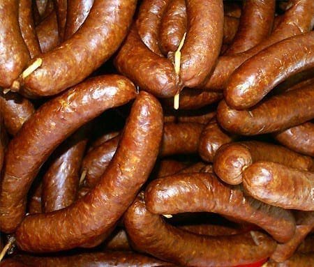 Oberkrainer Spezial Selchwürste (4 Stück ca. 650 g)