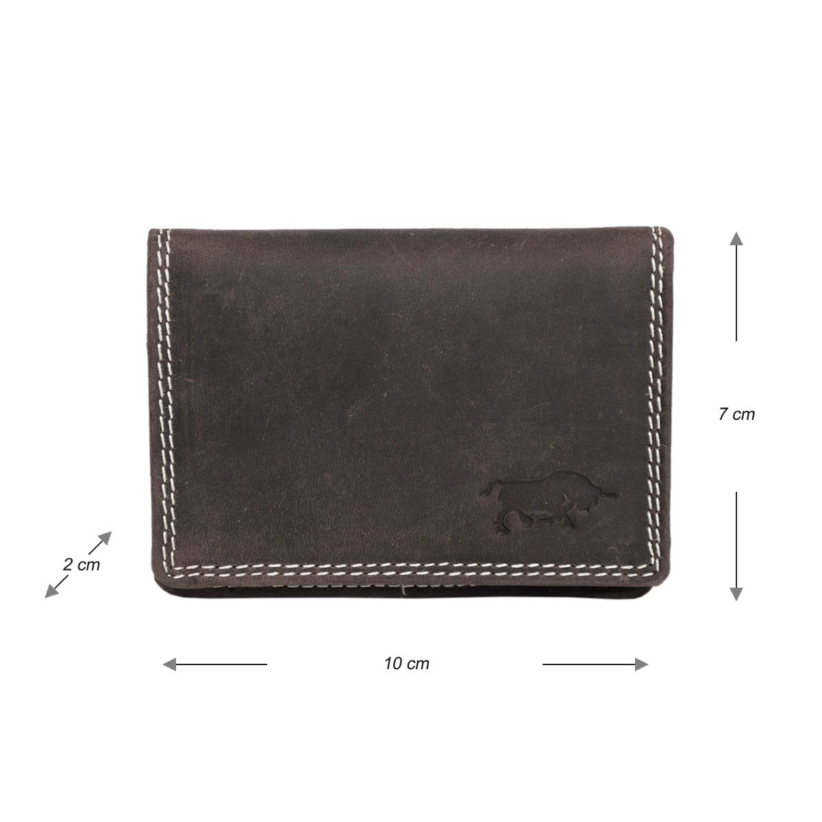 Portfel damski Mini Buffalo Leather - Portfel damski bardzo mały w 3 kolorach Buffalo Leather