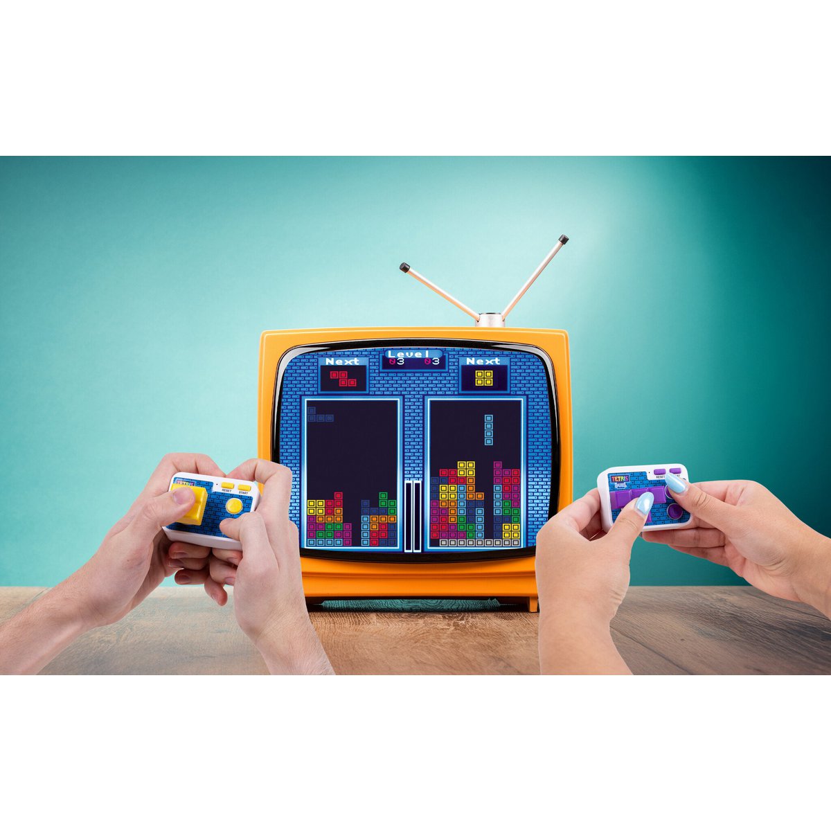 Tetris Duel - tv plug & play - 2 wireless controllers