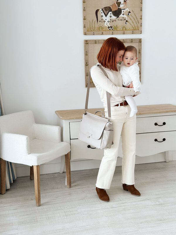 MIREM Graviditetstaske By Nenina & Co Grå + Gavepusletaske
