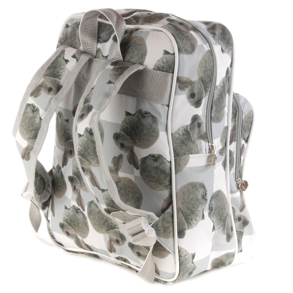 Mochila Conejitos Grises