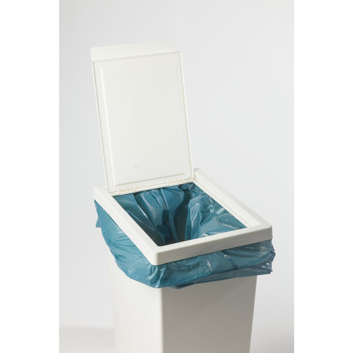 Recycelte Kordelzug-Müllsäcke 60l, Blauer Engel zertifiziert