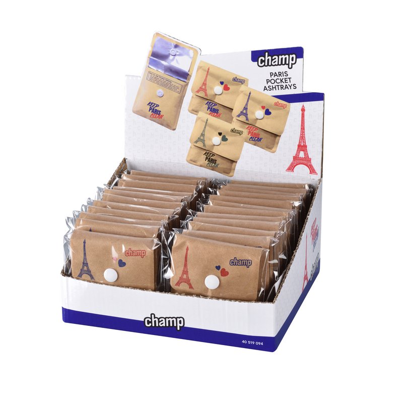 PARIS pocket ashtray